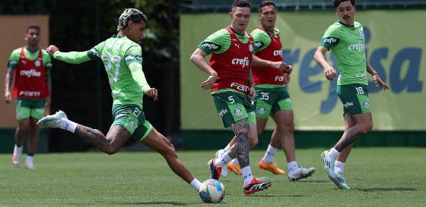Palmeiras se prepara para duelo decisivo contra o Fluminense no Brasileirão: escalação provável
