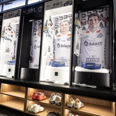 Novo vestiário do Santos Novo vestiário do Santos