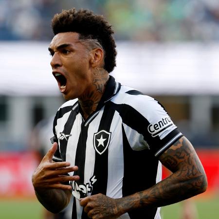 Igor Jesus comemora gol em Botafogo x Seattle Sounders, duelo do Mundial Igor Jesus comemora gol em Botafogo x Seattle Sounders, duelo do Mundial