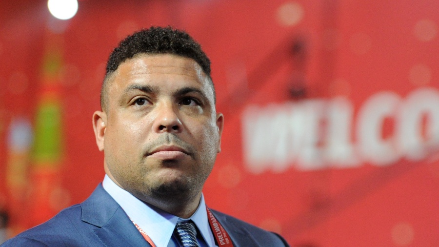 Ronaldo Nazario no sorteio das Eliminatórias da Copa do Mundo de 2018, na Rússia - PHOTO / OLGA MALTSEVA