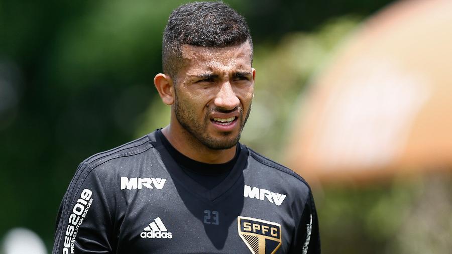 Atacante equatoriano Joao Rojas não entra em campo pelo São Paulo desde outubro de 2018 - Marcello Zambrana/AGIF