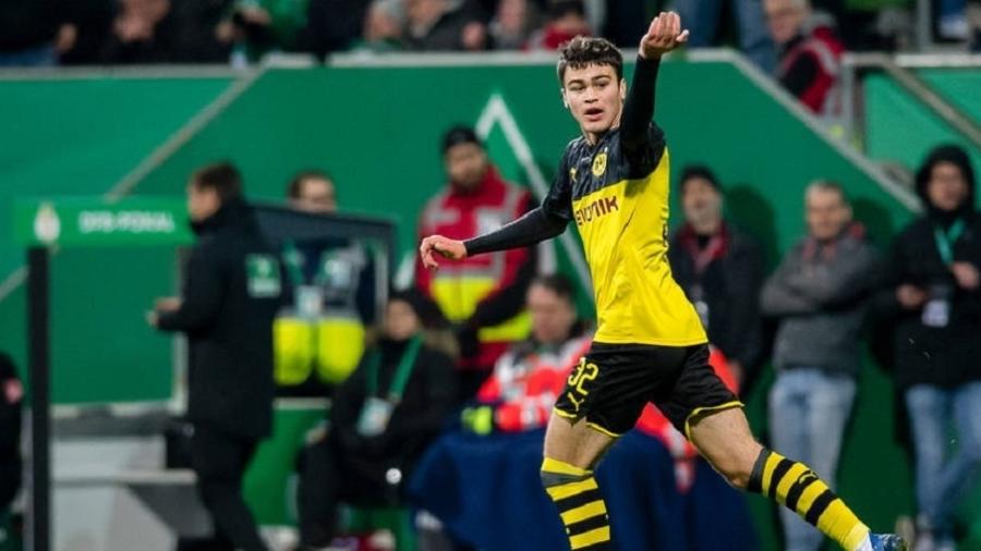 Giovanni Reyna, de 17 anos, do Borussia Dortmund, é alvo do Real Madrid  - Divulgação/Site oficial do Borussia Dortmund