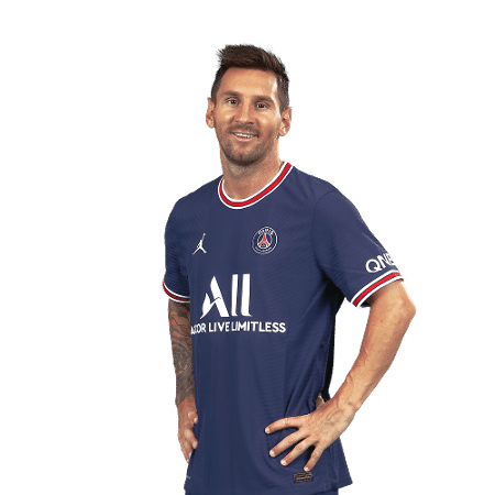 Lionel Messi, atacante do PSG - Divulgação/Site oficial do PSG