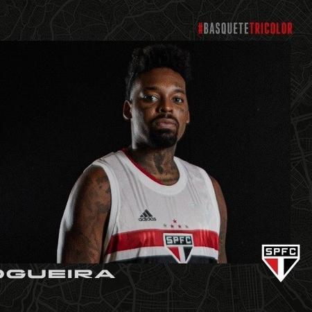 Pivô Lucas Bebê, ex-NBA, foi anunciado como reforço do time de basquete do São Paulo - Reprodução