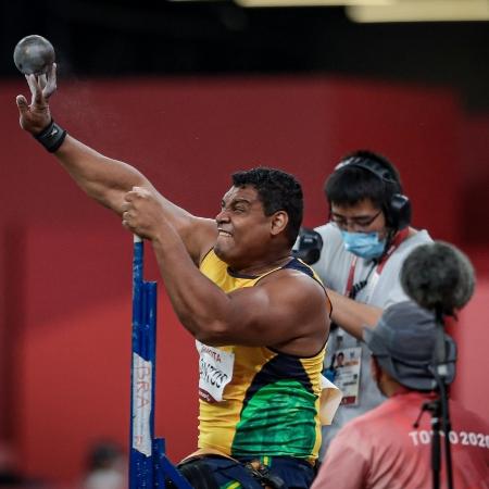 Wallace Santos em ação nas Paralimpíadas de Tóquio - Wander Roberto /CP