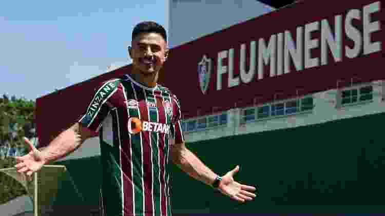Willian Bigode é anunciado como reforço do Fluminense - Mailson Santana/FFC - Mailson Santana/FFC