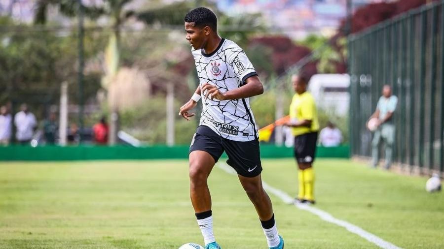 Wesley Gassova, atacante do elenco Sub-17 do Corinthians