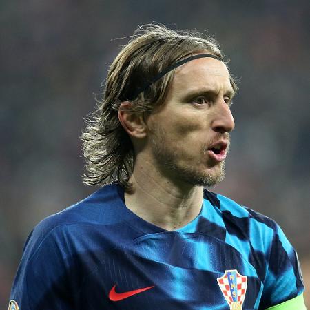 Luka Modric deve ser titular da Croácia na final da Liga das Nações contra a Espanha - Ahmad Mora/Getty Images