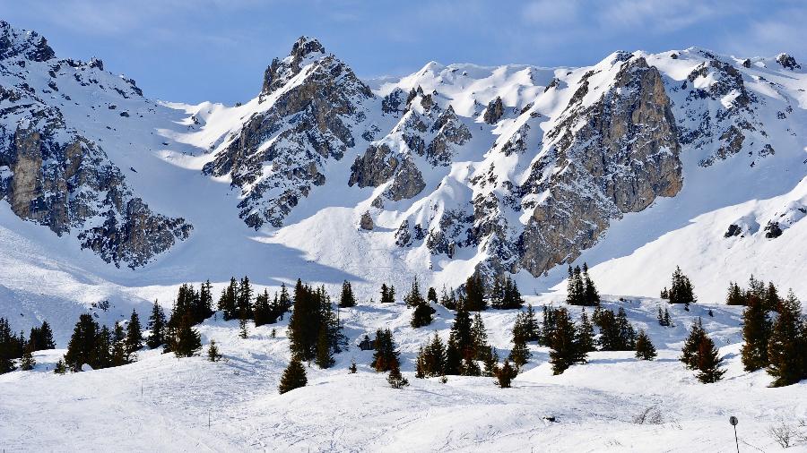 Imagem dos Alpes Franceses