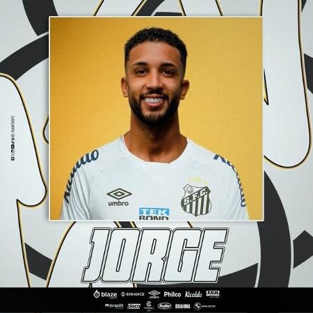 Lateral esquerdo Jorge é anunciado pelo Santos