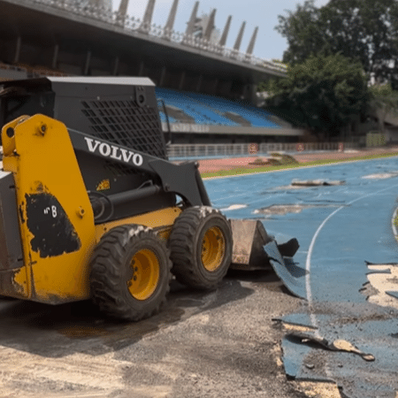 Pista de atletismo do Ibirapuera