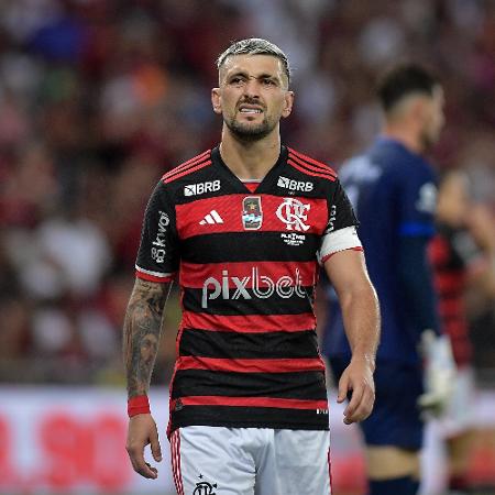 Arrascaeta será desfalque no Flamengo contra o Palestino-CHI fora de casa - Thiago Ribeiro/AGIF