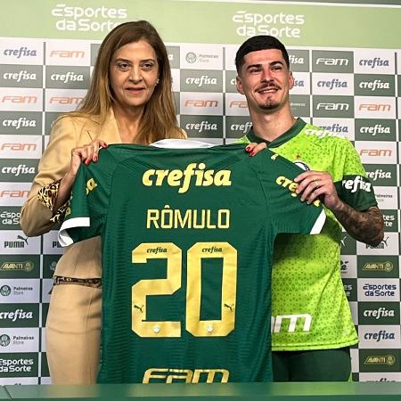 Rômulo vestirá a camisa 20 no Palmeiras