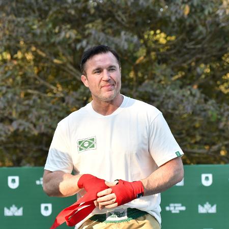 Chael Sonnen promoveu treino aberto em São Paulo