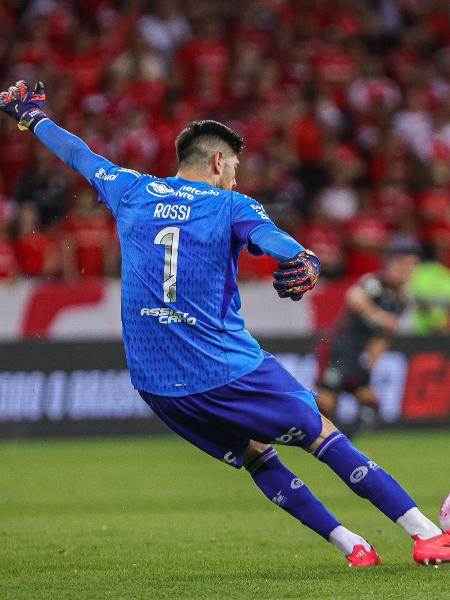 Rossi durante o empate de Flamengo e Internacional