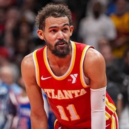 Trae Young, do Atlanta Hawks, não enfrentou o Boston Celtics