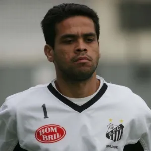 Reginaldo Araújo, lateral do Santos em 2003 - Fernando Santos/Folha Images