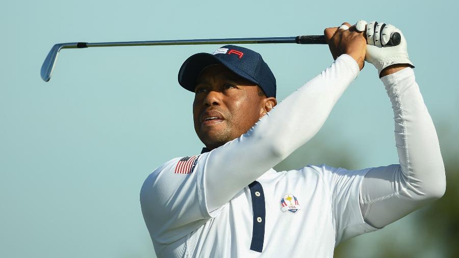 O golfista norte-americano Tiger Woods - FRANCK FIFE / AFP