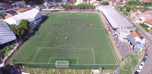 Estádio do Trieste tem espaço para 4 mil torcedores; clube é elogiado pela estrutura - Divulgação