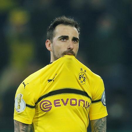 Paco Alcácer durante a pssagem pelo Borussia Dortmund Paco Alcácer durante a pssagem pelo Borussia Dortmund