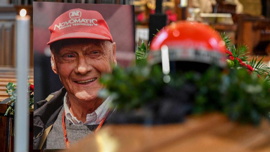 Funeral de Niki Lauda em Viena - Joe Klamar/AFP