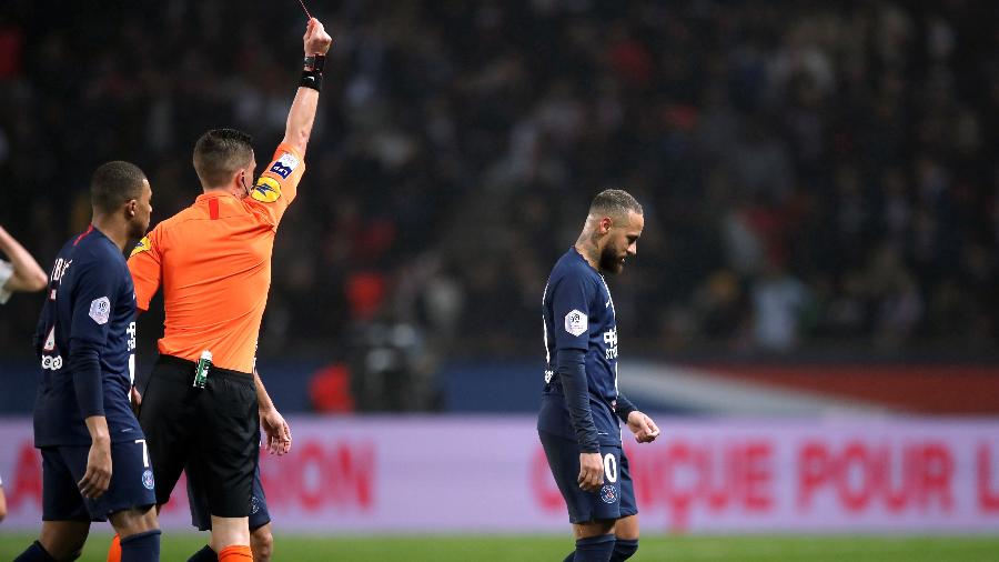 Com Neymar expulso no fim, PSG vence o Bordeaux em jogo de sete gols - Benoit Tessier/Reuters