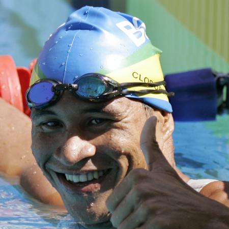 O atleta Clodoaldo Silva nos jogos Parapan-Americanos, no Rio de Janeiro  - Reuters/Reuters