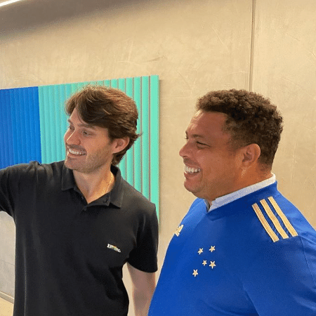 Ronaldo no anúncio como dono do Cruzeiro - Reprodução/Instagram