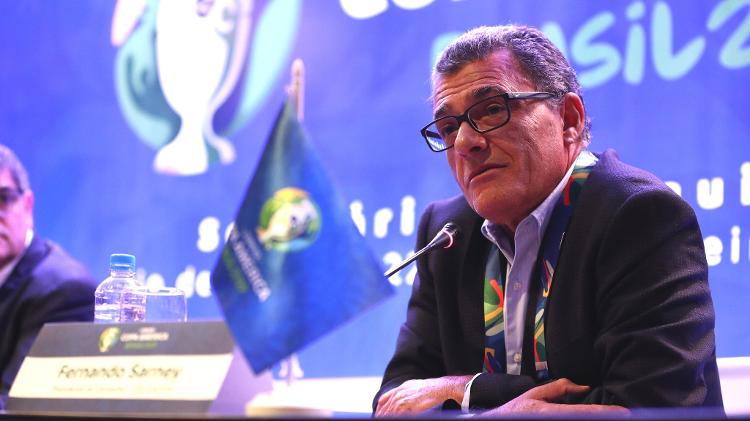 Fernando Sarney, um dos vice-presidentes da CBF, assume interinamente Fernando Sarney, um dos vice-presidentes da CBF, assume interinamente