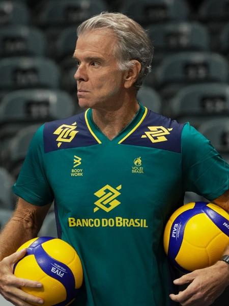  Bernardinho, técnico da seleção masculina de vôlei