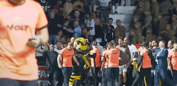 MASCOTE DO CRICIÚMA ROUBA A CENA E CAUSA CONFUSÃO! Provocação, briga na arquibancada e expulsão agitam o duelo contra o Corinthians!