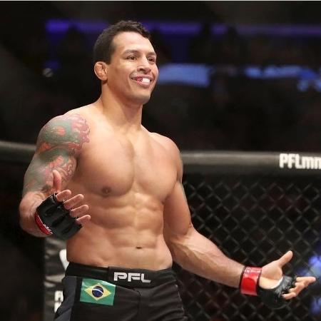 Vinny Magalhães, ex-UFC, foi preso nos EUA por crimes à mão armada - Reprodução/Instagram/@vinnymma