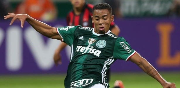 Gabriel Jesus chama a atenção de olheiros de grandes clubes da Europa - Cesar Greco/Ag Palmeiras