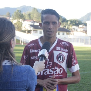 Rosembrick, ex-Palmeiras, na época em que defendia o Juventus de Jaraguá do Sul - Arquivo Pessoal - Arquivo Pessoal