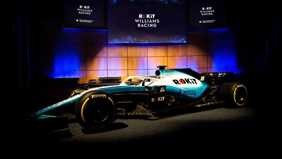 Williams revelou pintura do carro para a temporada 2019 da F1 - Divulgação
