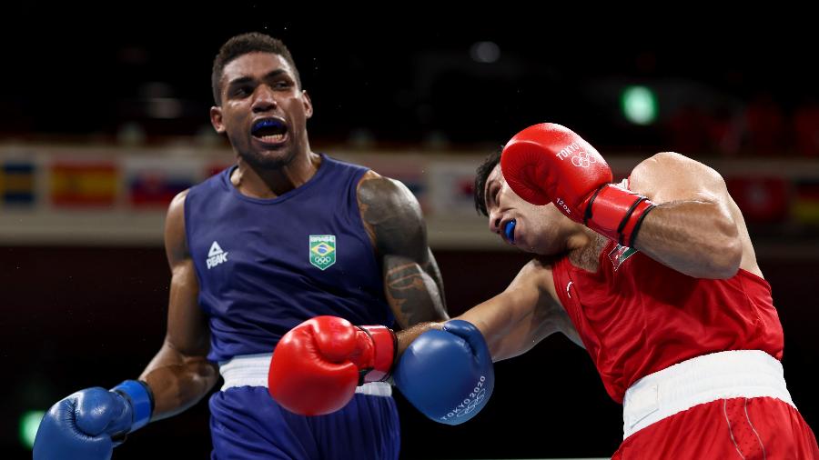 Brasileiro está entre os quatro melhores do peso pesado no boxe masculino de Tóquio - Buda Mendes/Getty Images