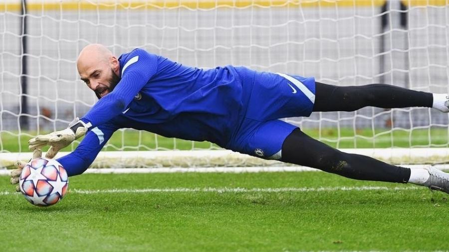 Caballero, goleiro argentino ex-Chelsea de 40 anos, vai defender o Southampton por um mês - Reprodução/Instagram