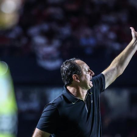 Rogério Ceni orienta o elenco do São Paulo - Marcello Zambrana/ AGIF