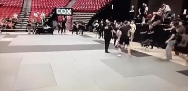 Adcc Open Briga generalizada no ADCC Open gera banimento de brasileiro; assista
