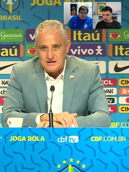 Casimiro transmitiu a convocação da seleção brasileira para a Copa - Reprodução