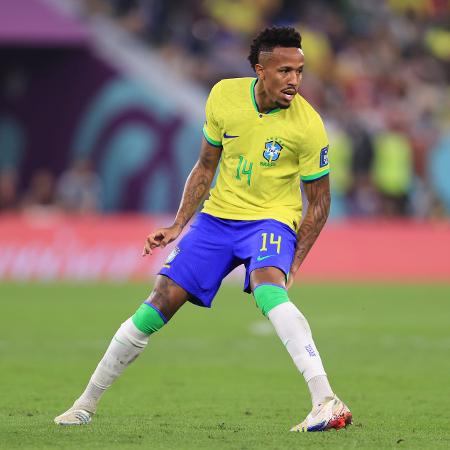 Eder Militão, da seleção brasileira, foi acusado pela ex durante a Copa de duas traições - Simon Stacpoole/Offside/Offside via Getty Images