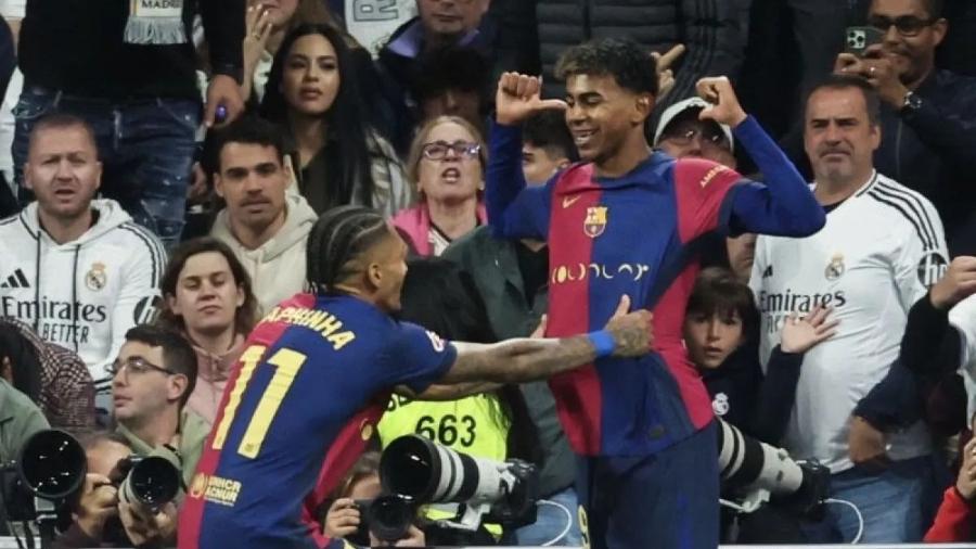 Raphinha e Yamal são os jogadores com mais passes para gol na temporada europeia Raphinha e Yamal são os jogadores com mais passes para gol na temporada europeia