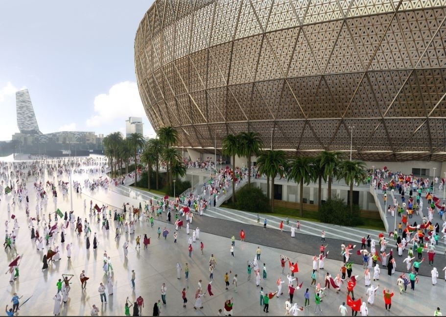 Estádio Icônico de Lusail terá capacidade para 80 mil torcedores - Divulgação/Road to 2022