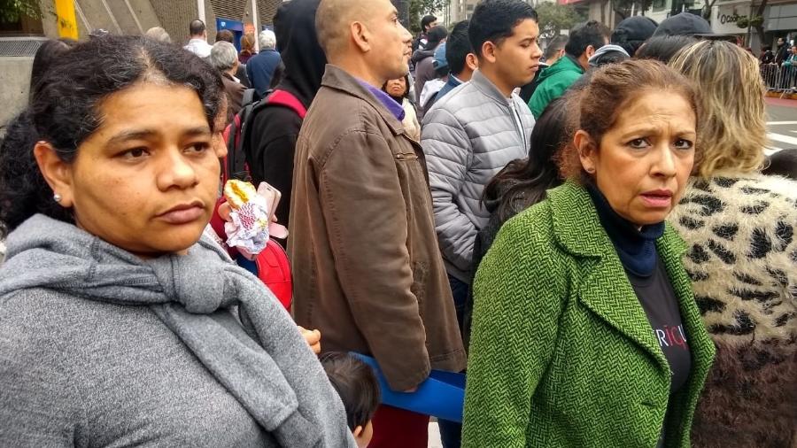 Maratona do Pan impede peruanos de chegar ao trabalho: Iolanda Valdéz teve de avisar os chefes que se atrasaria - Adriano Wilkson / UOL