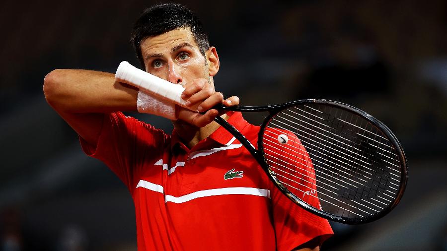 Djokovic, em Roland Garros - Getty Images