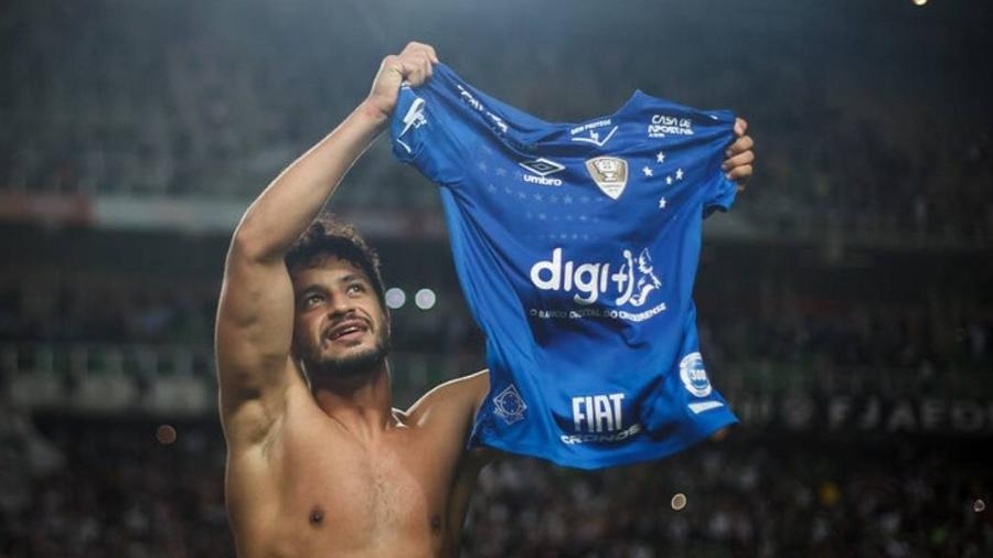 Léo chegou ao Cruzeiro com 23 anos e deixou o clube quase 11 anos depois  - Vinnicius Silva/Cruzeiro