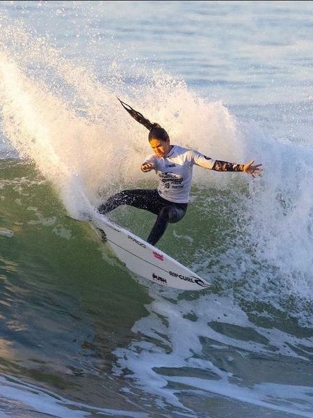 Sophia Medina, em ação na África do Sul - WSL