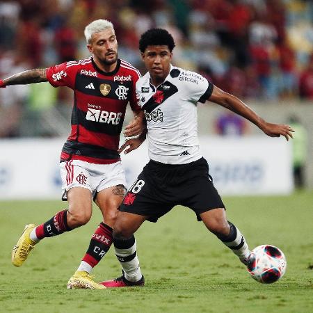 Flamengo, de Arrascaeta, e Vasco, de Andrey, duelam no Clássico dos Milhões  - Daniel Ramalho / Vasco