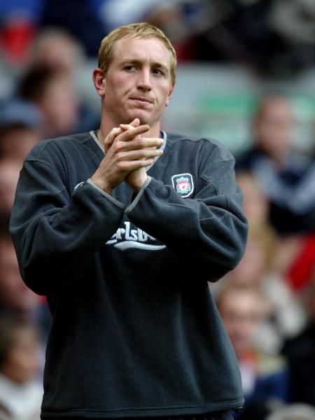 Chris Kirkland, ex-goleiro, na época em que defendia o Liverpool, no início dos anos 2000 - Barrington Coombs/Getty