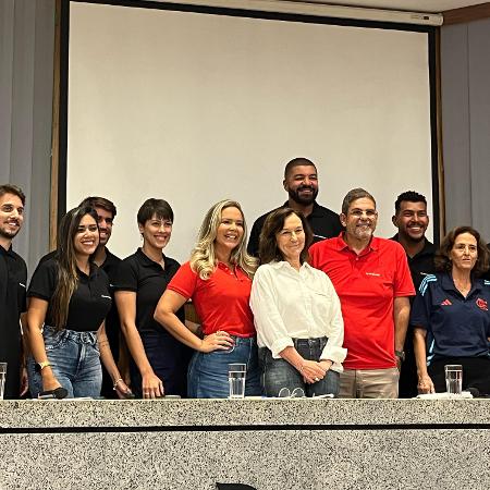 Nova equipe da Flamengo TV é apresentada em evento na Gávea